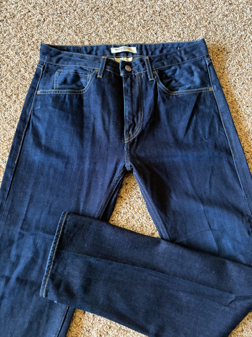 Levi's Men's Slim Straight Indigo Denim Jeans